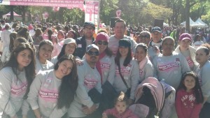 Team Ginarte at the finish line