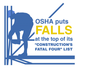 osha puts falls at the top of ist constructions fatal four list